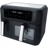 Podwójny frytkownicę powietrzną HF 9500 DUO (czarny, 2.400 Watt, 2 kosze 6 L + 3,5 L)