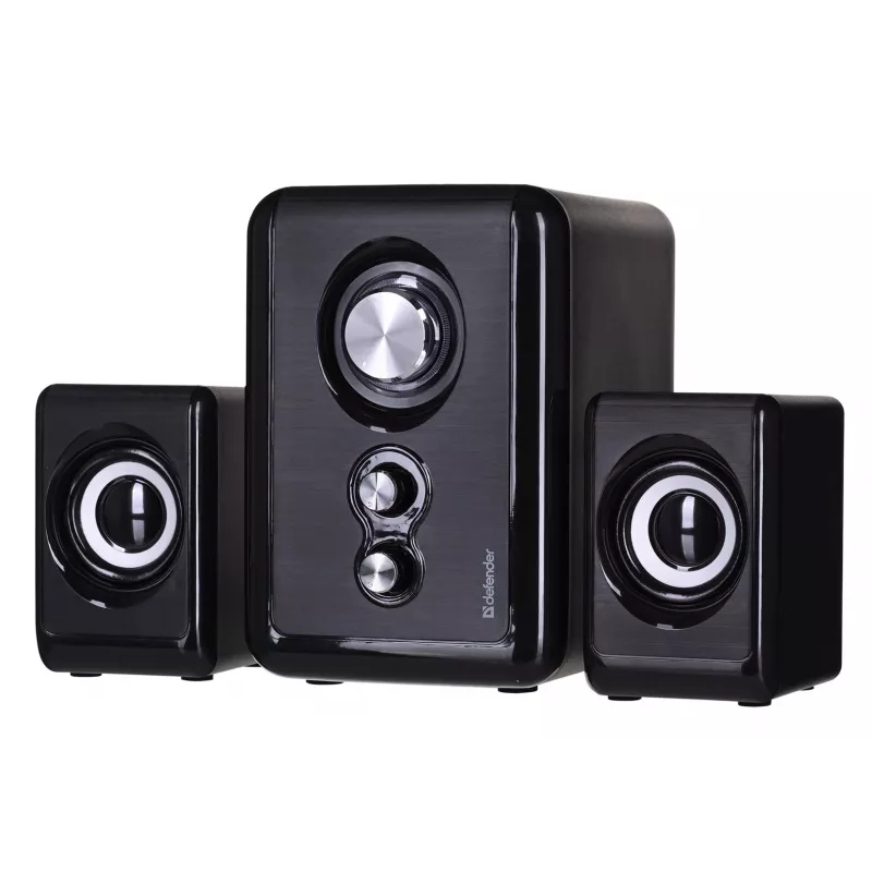 Głośnik DEFENDER V11 11 W przewodowy 2.1 satelitarny głośnik biurkowy, USB 5 V, czarny