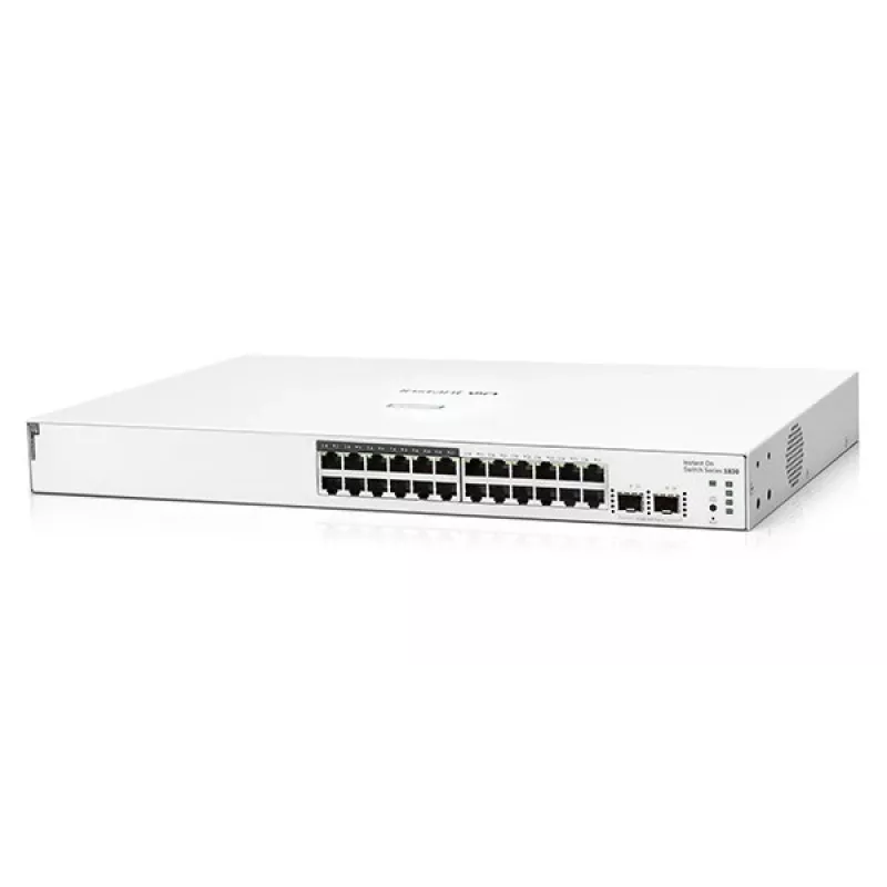 Przełącznik HPE Aruba Networking Instant On 24 portów Gigabit CL4 PoE 2 porty SFP 195W 1830