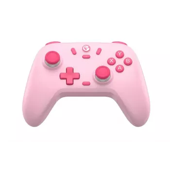 Bezprzewodowy kontroler do gier GameSir T4n Lite różowy — kompatybilny z Nintendo Switch, bezprzewodowy Bluetooth, obsługa czujnika ruchu