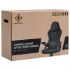 Deltaco DC130 Gamingstuhl Soft Woven Mesh, czarny (GAM-180)
