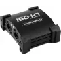 Pasywny DI Box Omnitronic LH-061 PRO — 2-kanałowy direct box do wyjść symetrycznych