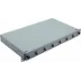 Helos LWL 19 Splice Box 6 x LCDuplex OM4 splice-ready szary (375556)