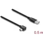 Kabel USB A na Mini-USB B DELOCK 81650 — USB 2.0, 2 m, czarny