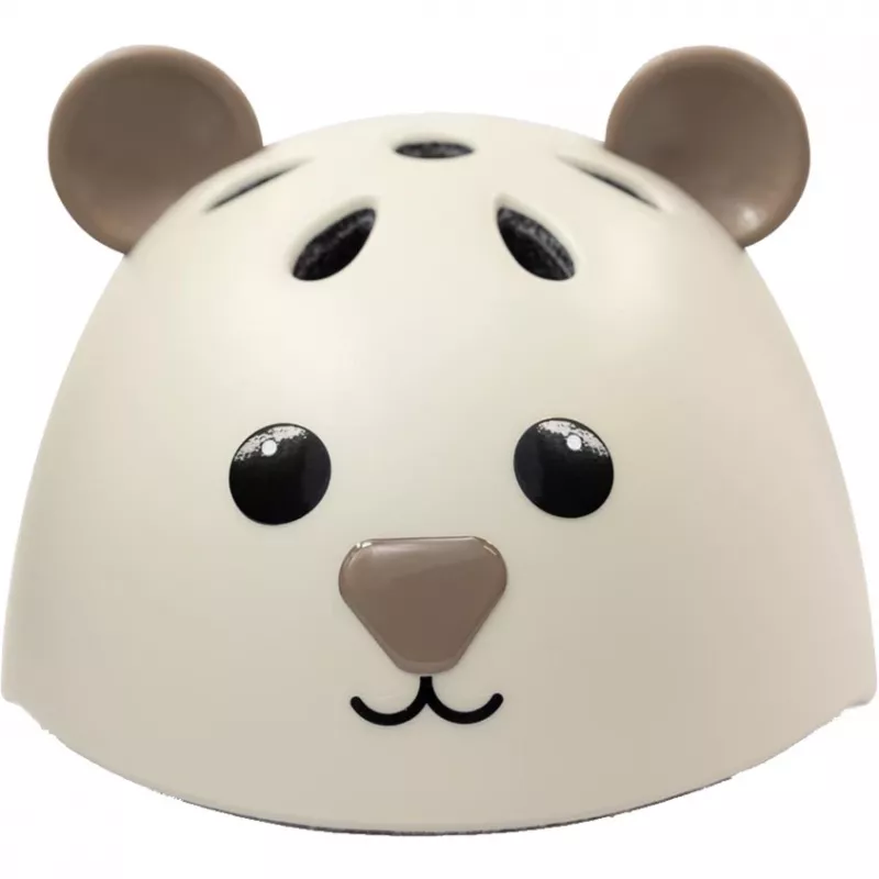 Kask dziecięcy HUDORA Beary mocha, rozmiar 48–52 cm