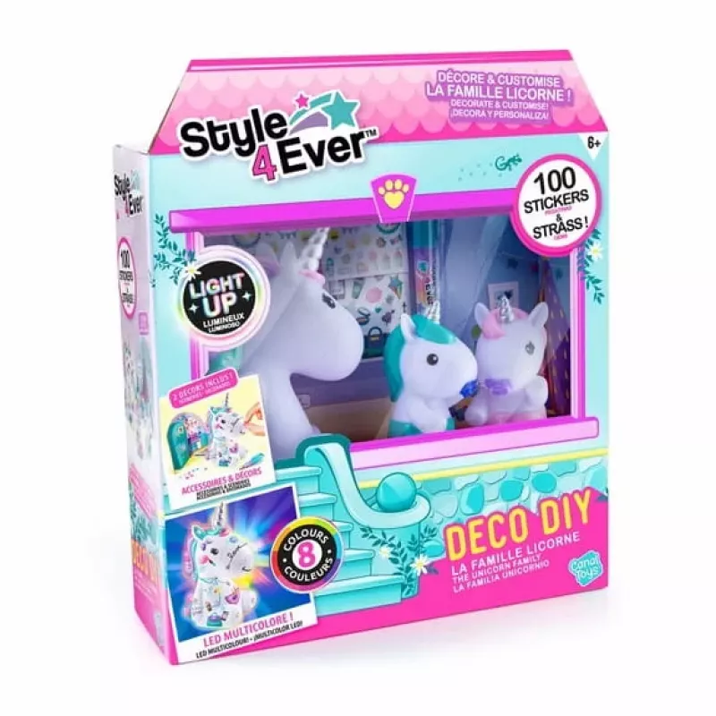 Zestaw kreatywny Canal Toys The Unicorn Family Light Up (OFG287)