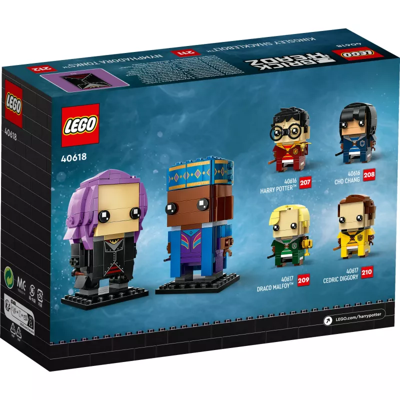 Lego Brickheadz Harry Potter 40618 Kingsley Shacklebolt i Nimfadora Tonks