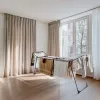 Suszarka do ubrań VILEDA Infinity Flex Ultimate Telescopic — czarna, aluminium lakierowane, 30 m powierzchni suszenia, składana, kółka