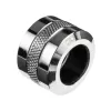 Alphacool Eiszapfen Pro Connector 16mm Hardtube Fitting G1/4, 6-pack - chrom