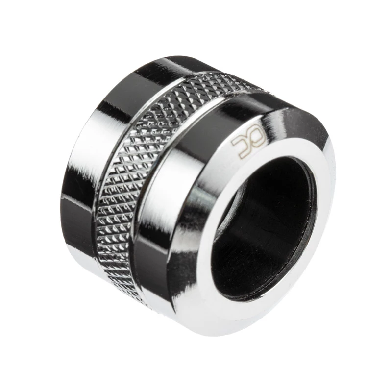 Alphacool Eiszapfen Pro Connector 16mm Hardtube Fitting G1/4, 6-pack - chrom