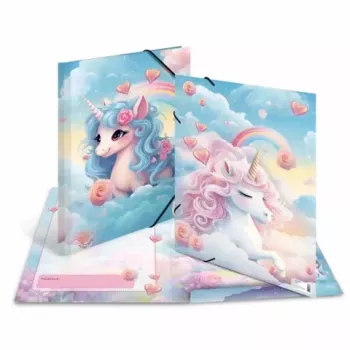 Teczka kopertowa HERMA A3 Happy Unicorns