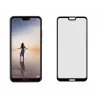 Szkło hartowane pełnoklejowe na ekran Tellur do Huawei P20 Lite — kompatybilne z etui, czarne