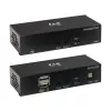 Zestaw przedłużacza USB C na HDMI przez Cat6 z obsługą KVM, 4K 60Hz, 4:4:4, Nadajnik/Odbiornik, USB, PoC, HDCP 2.2, do 70 m, TAA - Rozszerzenie wideo