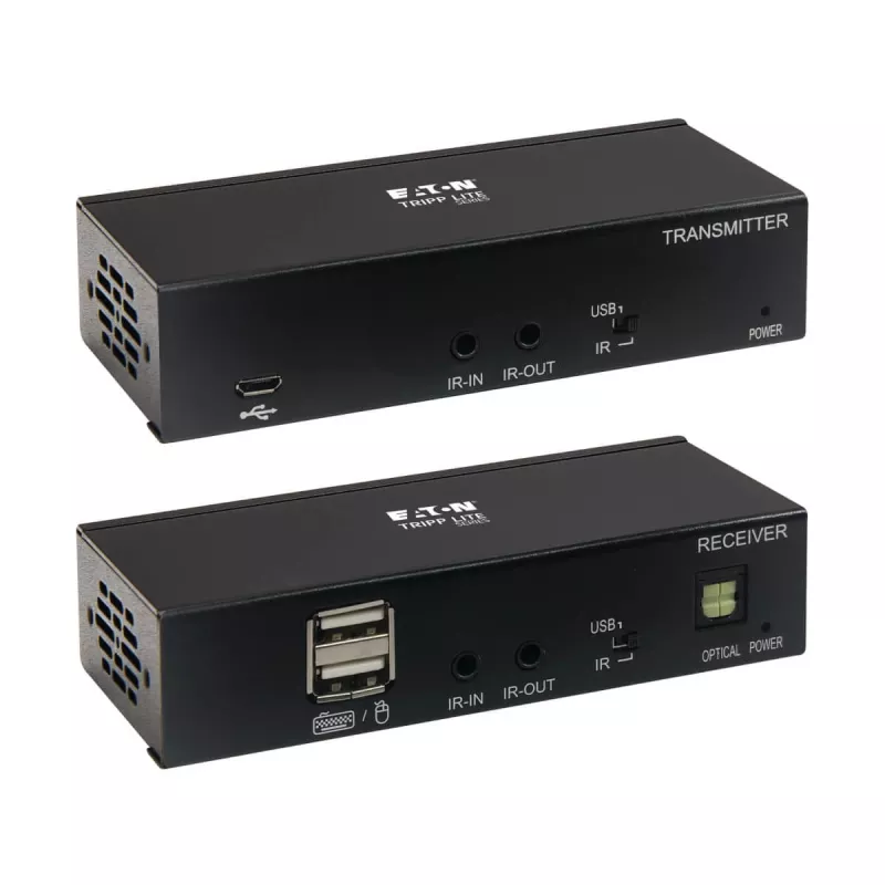 Zestaw przedłużacza USB C na HDMI przez Cat6 z obsługą KVM, 4K 60Hz, 4:4:4, Nadajnik/Odbiornik, USB, PoC, HDCP 2.2, do 70 m, TAA - Rozszerzenie wideo