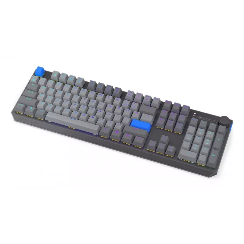 Klawiatura bezprzewodowa ENDORFY Thock V2 — ergonomiczny układ, podświetlenie RGB, łączność bezprzewodowa