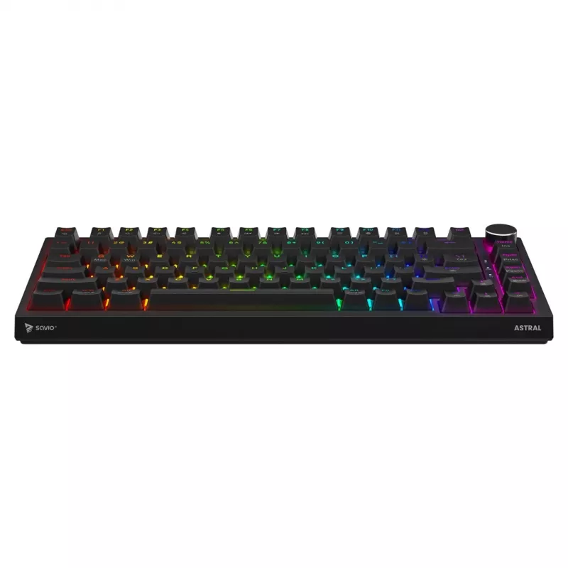 Klawiatura gamingowa Savio ASTRAL BLACK JADE USB QWERTY US International