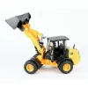 Kompaktowy przegubowy ładowacz kołowy BRUDER BR-02485 model w skali 1:16, odlewany ciśnieniowo pojazd do zabawy