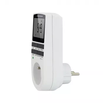 Cyfrowy timer odliczający ESPERANZA ELA101 — 99-minutowy timer, wyświetlacz LCD, 230 V AC, 16 A