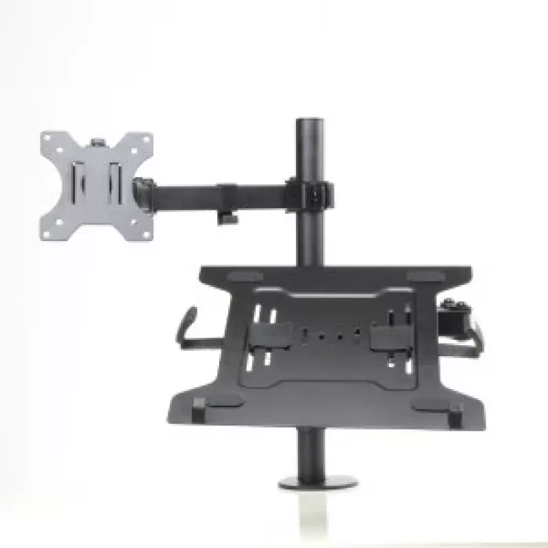 Uchwyt biurkowy ART L-24 81,3 cm (32) Czarny