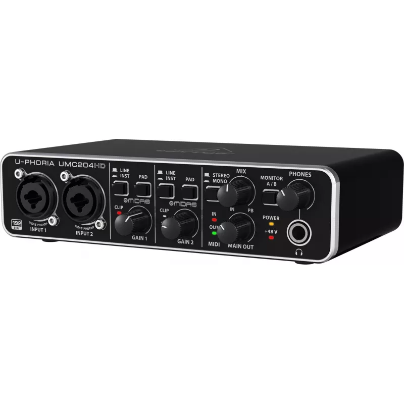 Behringer UMC204HD dodatkowy sprzęt muzyczny