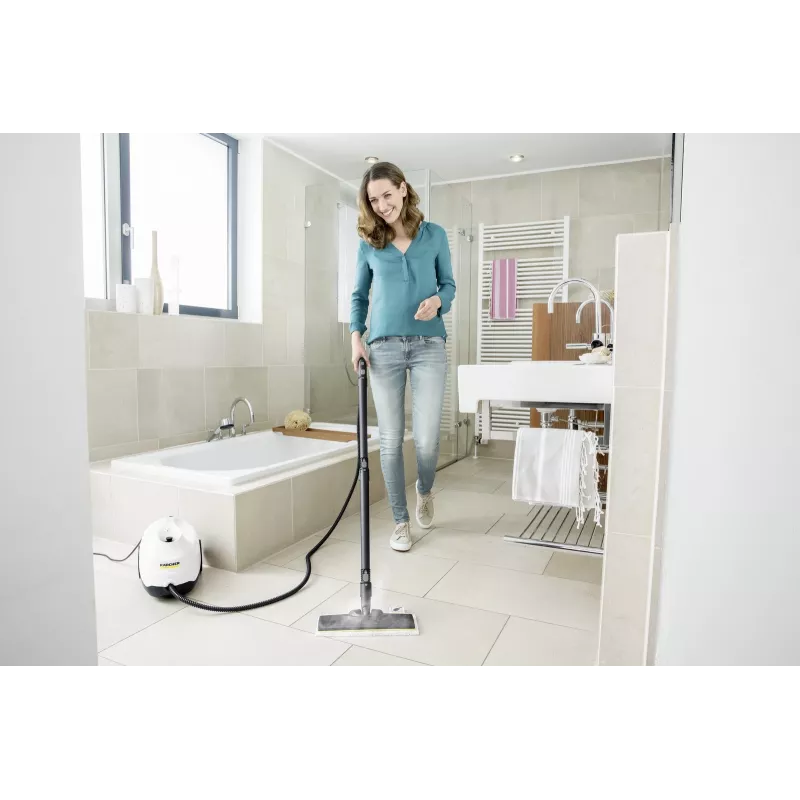 Parny odkurzacz cylindryczny Kärcher SC 3 EasyFix — 1900 W, zbiornik 0,5 L, 3,5 bar, wąż 2,2 m