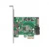 DeLOCK Karta PCI Express x1 na 2 x USB 3.2 Gen 1 Typ-A + 1 x wewnętrzne złącze 19-pinowe