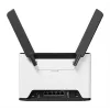 Router bezprzewodowy MikroTik Chateau PRO ax — dwupasmowy 2,4/5 GHz, 3548 Mbit/s, PoE, 5x LAN, 2 anteny zewnętrzne, szary/biały