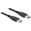 Kabel USB DeLOCK 85062 USB 3.2 Gen 1 2m USB A czarny