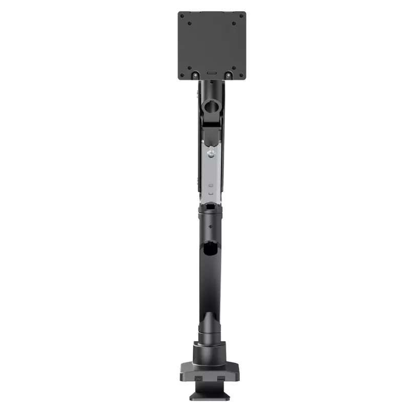 Uchwyt monitorowy Maclean MC-968 z podwójnym ramieniem i sprężyną gazową 17-57 cali, 27 kg, wytrzymały, pełny ruch, maks. VESA 200x200