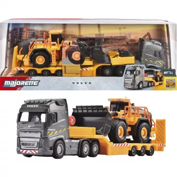 Volvo FH16 Truck + Ładowarka kołowa, Pojazd zabawkowy