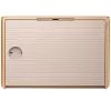 Głośnik Beosound Level w kolorze Gold Tone Alu (pokrywa Light Oak)