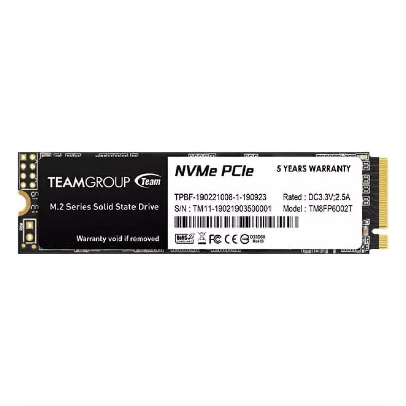 Dysk SSD Team Group 512 GB M.2 PCI Express 3.0 NVMe MP33