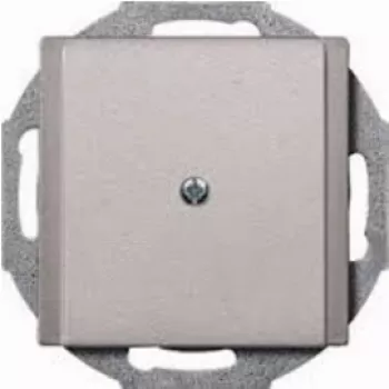Merten 295660 Płytka ścienna/Pokrywa przełącznika aluminiowa (295660)