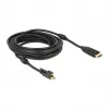 Adapter kablowy wideo DeLOCK 83732 Mini DisplayPort na HDMI 5 m Czarny