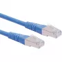 Kabel sieciowy ROLINE S/FTP (PiMF) Patch Cord RJ-45 Kat.6 10,0 m Niebieski