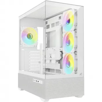 Sharkoon AK7 ARGB ATX Obudowa Komputera Biała