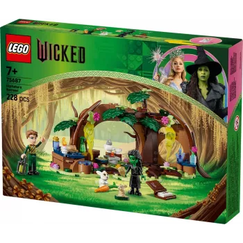 LEGO zestaw Kryjówka Elfaby 75687 — zestaw do zabawy z 3 minifigurkami