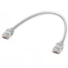 Przewód sieciowy Ubiquiti UACC-Cable-Patch-EL-0.15M-W Cat6, przezroczysty biały