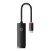 Adapter sieciowy Baseus Lite Series USB-C na RJ45 (czarny)