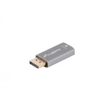 Przejściówka Lanberg AD-DP-HD-03 0 m DisplayPort HDMI Srebrny