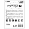 Akumulator cylindryczny NiMH everActive EVHRL14-5000, 1.2 V, 2 szt., wysokość 51,5 mm