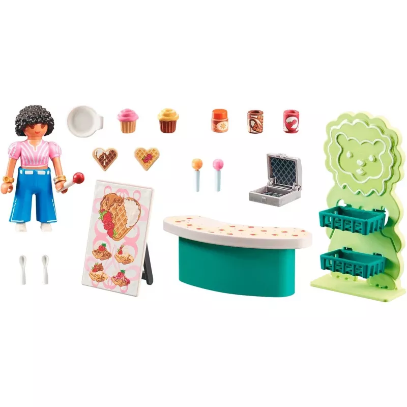 Playmobil 71540 My Life: Stragan ze słodyczami