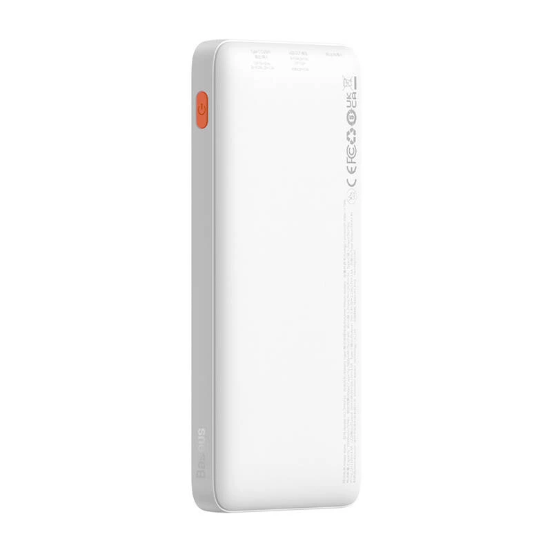 Powerbank litowo-polimerowy Baseus Airpow 10000 mAh 20 W Biały