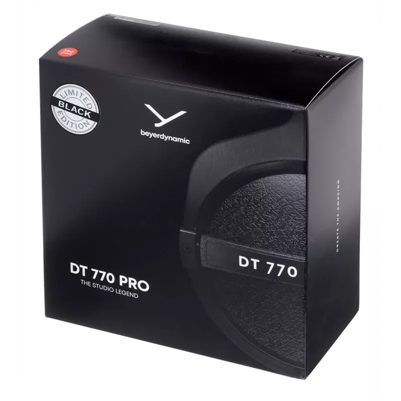 Słuchawki Beyerdynamic DT 770 PRO 250 OHM Czarna Edycja Limitowana