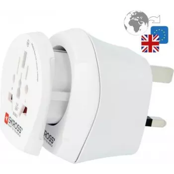 Skross 1.500231-E Adapter podróżny CO W na UK2 (1.500231-E)