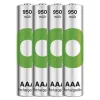 Baterie R03/AAA NI-MH 950mAh blister 4 szt.