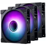 PHANTEKS M25 Gen2 PWM D-RGB 140mm Wentylator 3-szt., Czarny