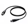 Kabel XLR męski na XLR żeński Procab 10 m — zbalansowane połączenie audio, Procab 1KPCL114