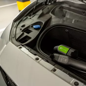 Kabel do ładowania pojazdów elektrycznych zielony Cell EV13 Czarny Type 2 5m