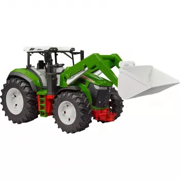 BRUDER Traktor z ładowaczem czołowym model BR-03451 – wytrzymały traktor zabawka z ruchomym ładowaczem